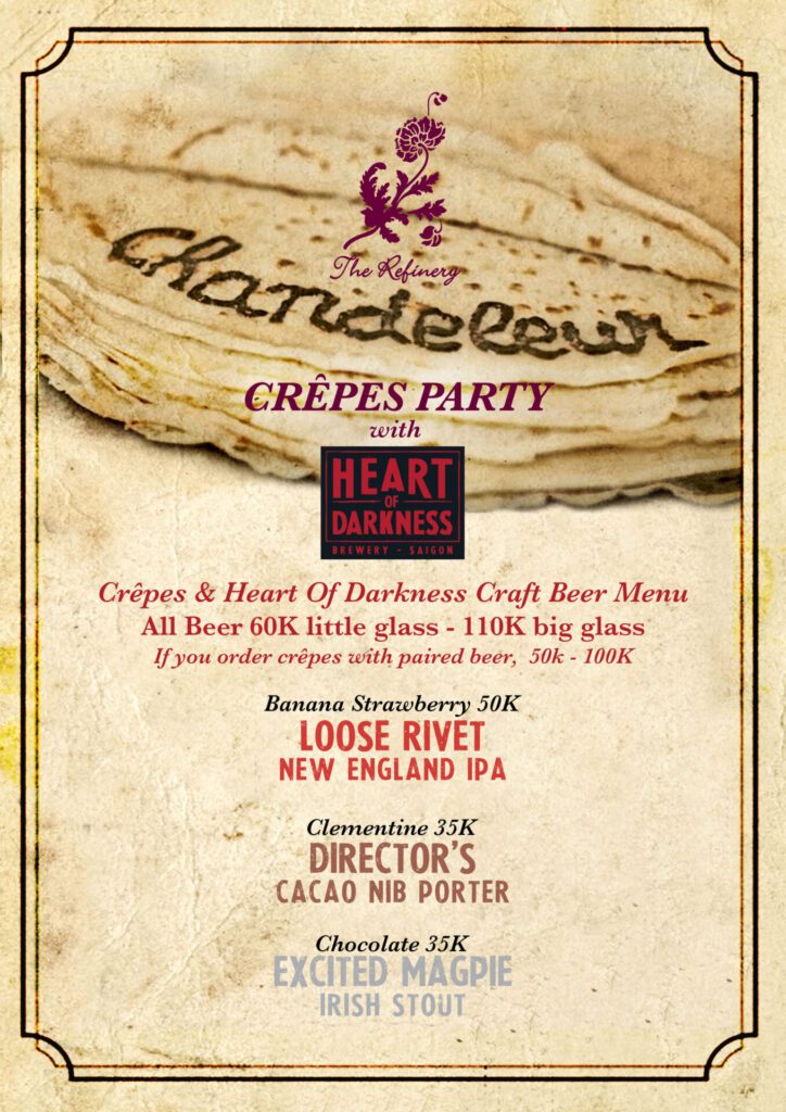 Chandeleur - Crepes party at The Refiney