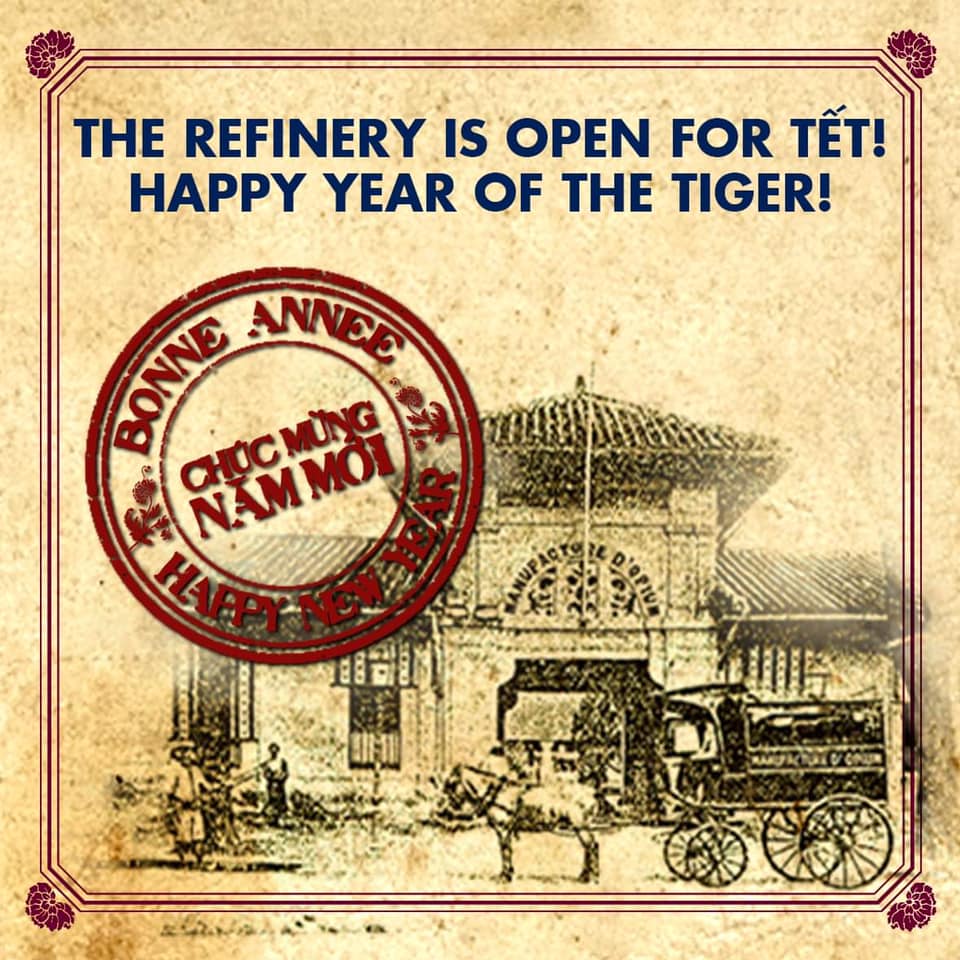 The refinery is open for tet